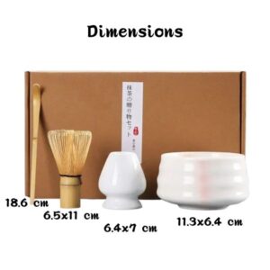 kit matcha harmonie sakura blanc et rose