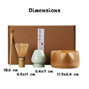 kit matcha bol bambou dimensions