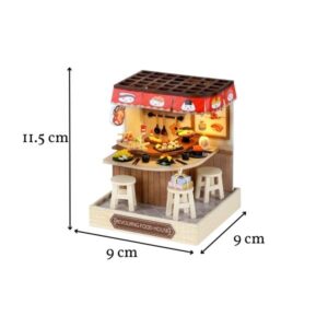 maquette japonaise stand de sushis omakase dreams