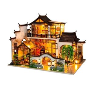 maquette maison ancienne japonaise
