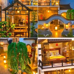 maquette maison ancienne japonaise a construire