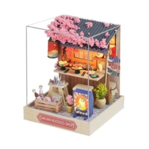 maquette stand de soba japonaise sakura soba shop