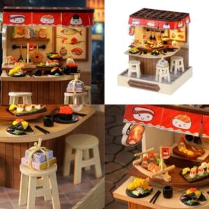 maquette stand de sushis japonaise