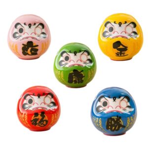 porte bonheur daruma japonais 6 cm