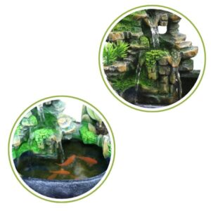 mini fontaine japonaise zen esprit du bonsai