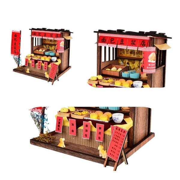 maquette stand japonais kawaii yatai