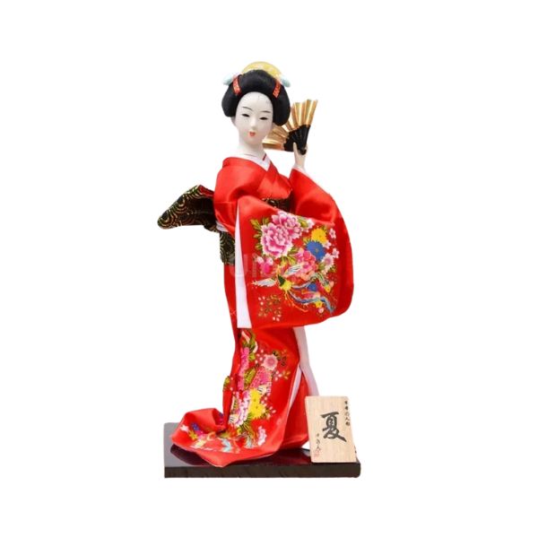 Poupée Infuseur à Thé en Porcelaine Gaisha / "Geiko" Gold Poupée Infuseur à Thé en Porcelaine Gaisha / "Geiko" Gold