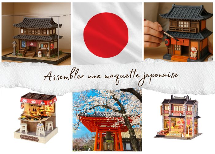 comment assembler une maquette japonaise