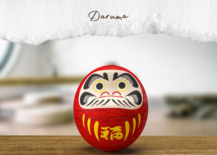 objets japonais maison daruma