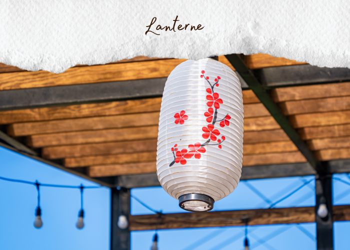 objets japonais maison lanterne japonaise