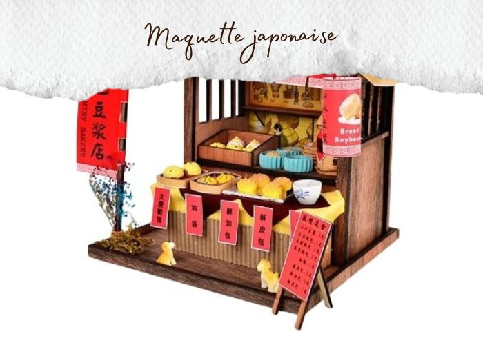 objets japonais maison maquette japonaise