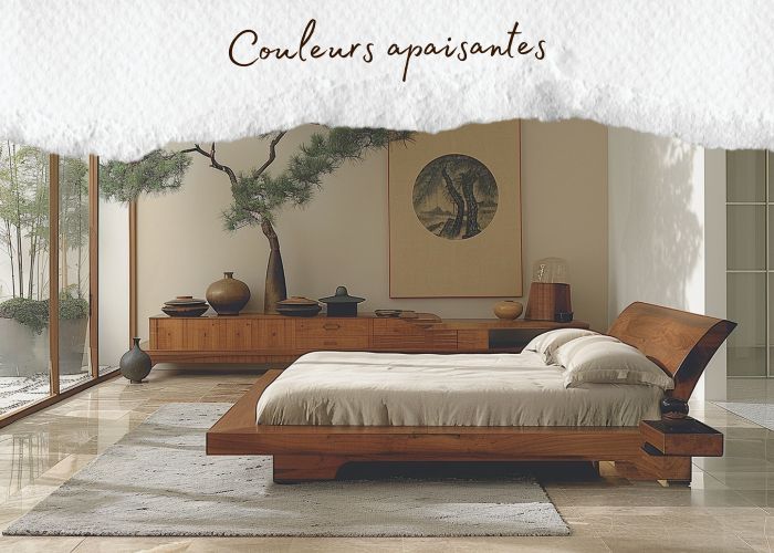 décoration zen pour chambre adulte couleurs apaisantes