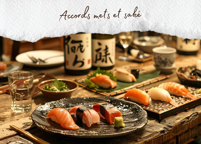 qu’est ce qu’un service à saké accords mets et saké